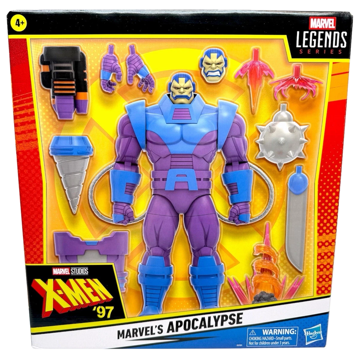 Caixa lacrada Marvel Legends Series X-Men '97 Marvel's Apocalypse com todos os acessórios